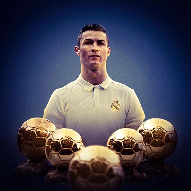 Cristiano Ronaldo y sus balón de oro