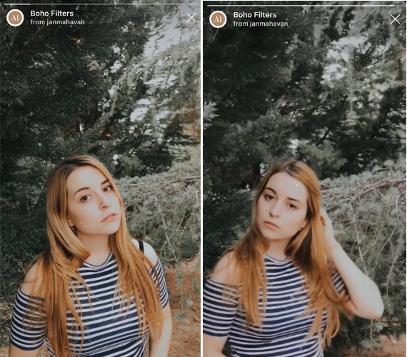 filtros de Instagram bonitos